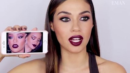 Rihanna Inspired Makeup Tutorial Collab with MakeupByEvon | Eman