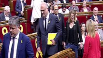 Quim Torra promete retomar el camino hacia la independencia