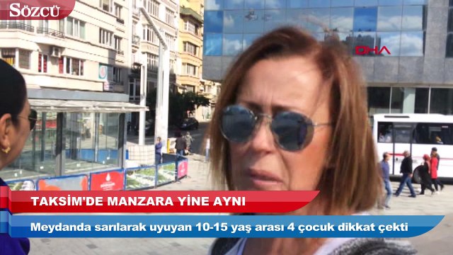 Taksim’de manzara yine aynı