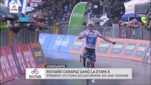 Giro de Italia 2018 Etapa 8 / Stage 8  »  Montevergine di Mercogliano   (209k) // ETAPA PARA RICHARD CARAPAZ