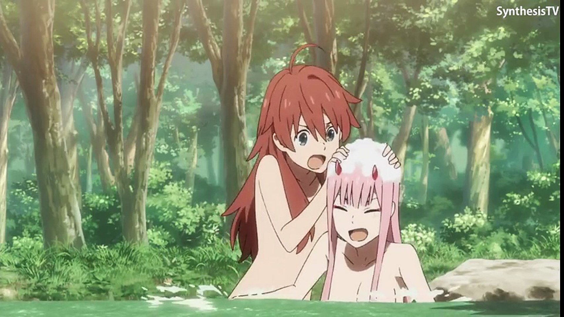 ゼロツー 皆と水浴びする ミクに異変が ダーリン イン ザ フランキス Darling In The Franxx Video Dailymotion