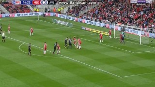 Mile Jedinak Goal | Middlesbrough 0-1 Aston Villa - Championship Playoffs
