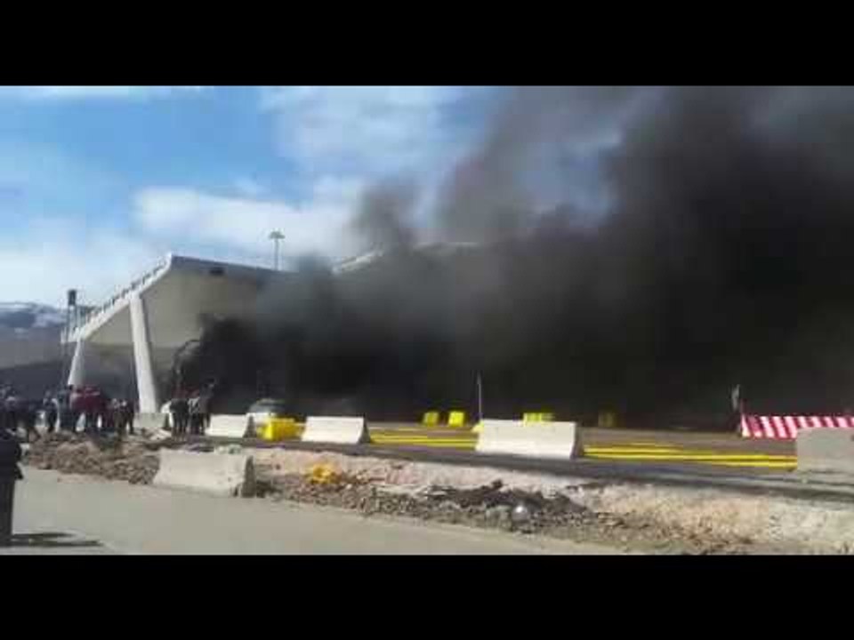 Protesta ne Rrugen e Kombit