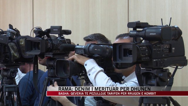 Rama dhe Basha reagojnë për dhunën gjatë protestës - News, Lajme - Vizion Plus