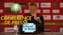 Conférence de presse Gazélec FC Ajaccio - Valenciennes FC (3-4) : Albert CARTIER (GFCA) - Réginald RAY (VAFC) - 2017/2018