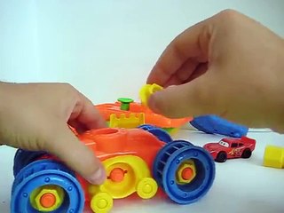 Мультик Тачки 3 Cars Маккуин и мэтр строят экскаватор