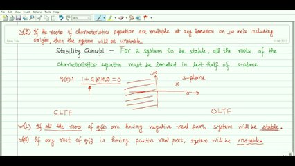 Control System No. 20 | Basics of stability