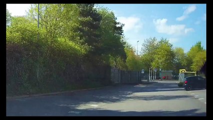 Whoops! Man trips over his own feet