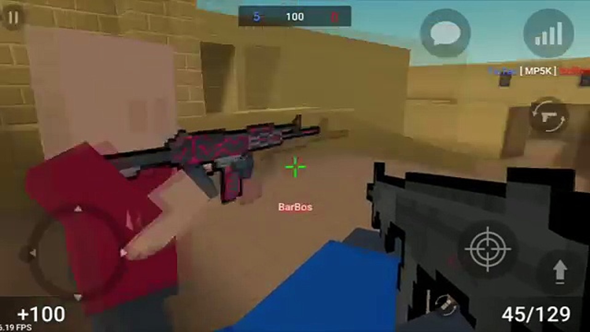 ⁣Новое ЧИТЕРСКОЕ ОРУЖИЕ в Block Strike?! Обзор имбо оружия MP5K в Блок Страйк