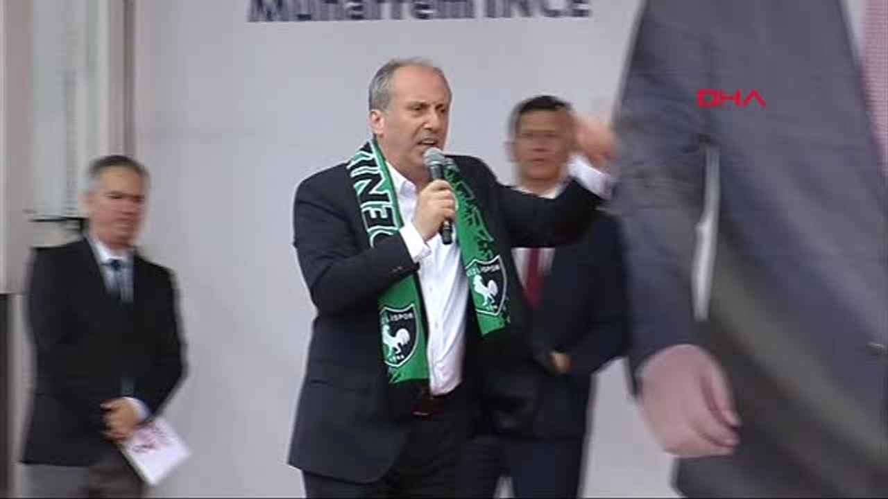 Denizli-Cumhurbaşkanı Adayı Muharrem İnce Denizli'de Konuştu-2