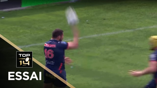 TOP 14 - Essai Paulin MAS (FCG) - Grenoble - Oyonnax - Access match - Saison 2017/2018