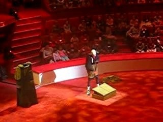 Antoine au cirque d'hiver Bouglione 5 décembre 2007