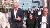Report TV - Vlorë, Rama: Të rrisim kapacitetin e shkollave profesionale