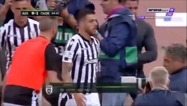0-1 Vieirinha Goal Greece Greece Cup Final - 12.05.2018 AEK Athens 0-1 PAOK Salonica