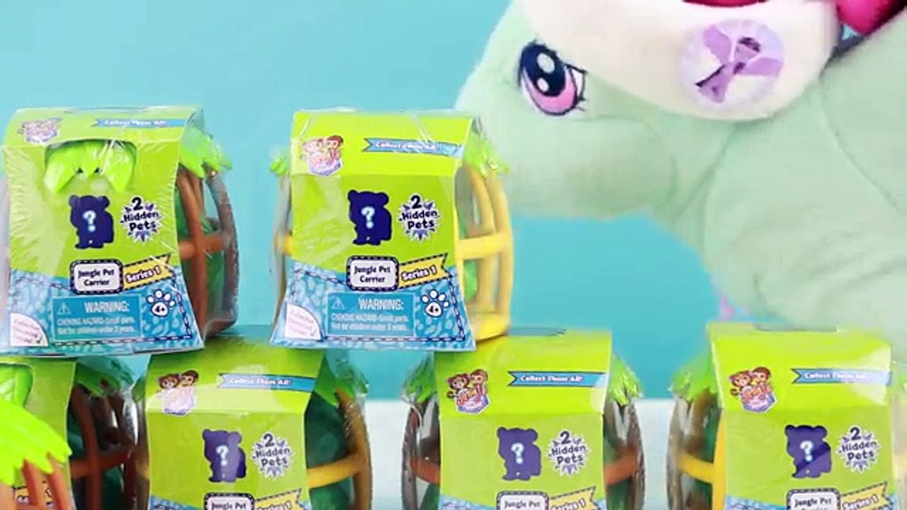 Jungle In My Pocket Pet Carrier Surprise Toys and Minty Misbehaves!