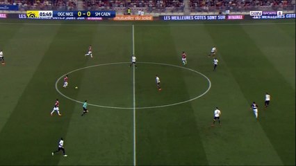 Mario Blotelli Fantastic Goal - OGC Nice 1-0 Caen