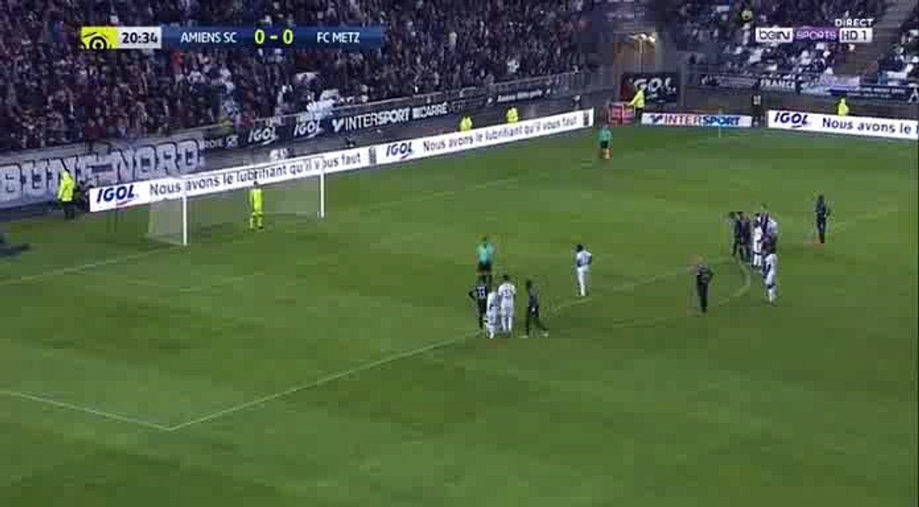 Harisson Manzala Goal - Amiens 1 - 0	 Metz 12-05-2018