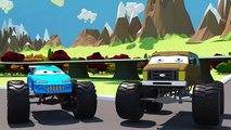Tuning in Monster Truck garage | Monster Truck Race | New Monster Truck Adventures | EPISODE 13