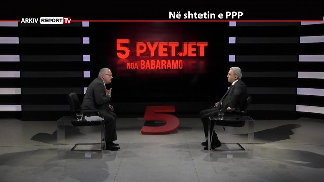 REPORT TV, 5 PYETJET NGA BABARAMO - I FTUAR EDMOND SPAHO - PJESA E DYTE