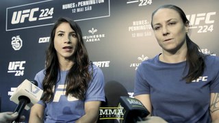 Tecia Torres, Nina Ansaroff Discuss Mackenzie Dern's Weight Miss, More - MMA Fighting