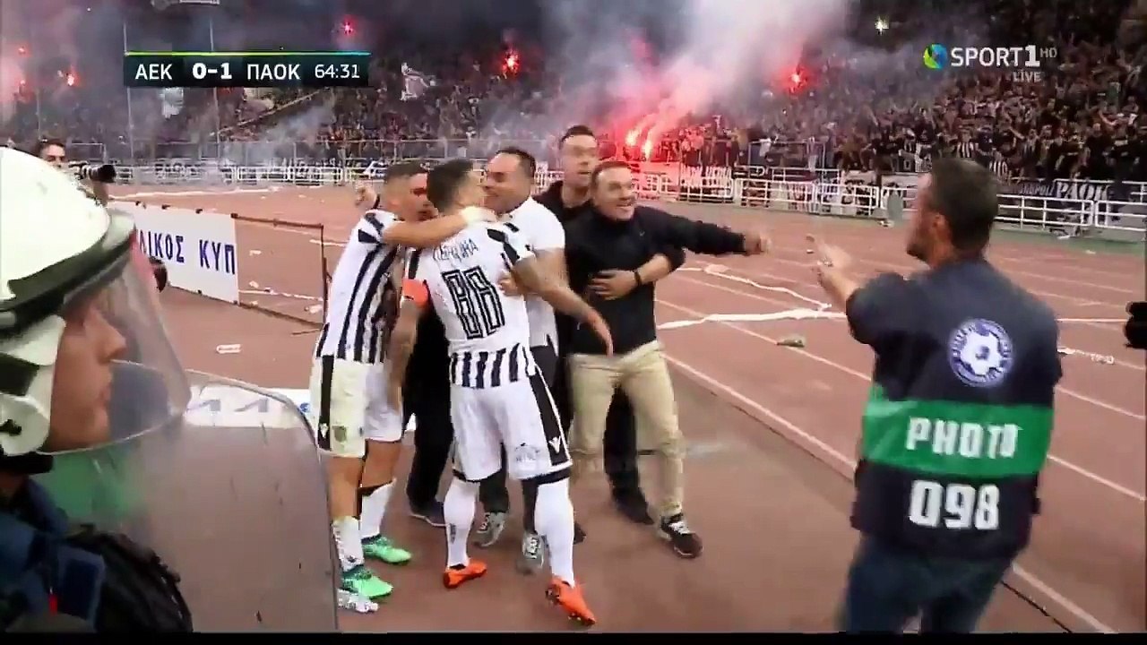 AEK Athens FC 0-2 PAOK (Cup Final)