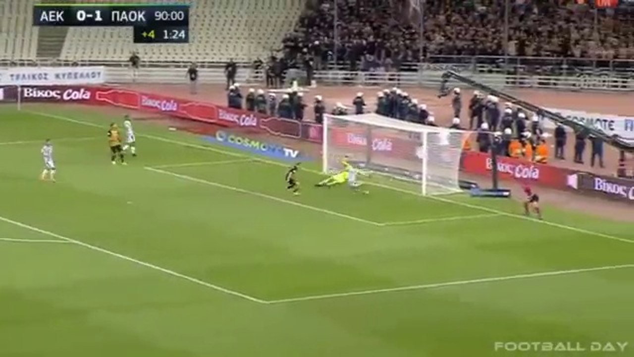AEK Athens FC 2-0 PAOK _ All Goals & Highlights...