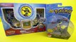 Pokemon Show: Foil Lucario Pokemon Card Box and Mega Lucario Toy