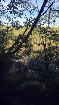 BRIAN GHILLIOTTI: EXPLORING OFF OF I-395 SOUTH: EXPLORING NEARBY BOULDERS & VIEW OVER HIGHWAY
