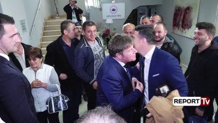 Report TV - Theodhor Masllavica , Presidenti i ri i Federatës Shqiptare të Peshëngritjes V -