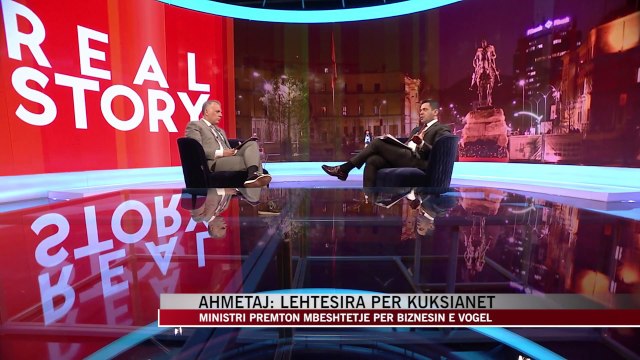 Ministri Ahmetaj premton mbështetje për biznesin e vogël - News, Lajme - Vizion Plus