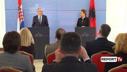 Olta Xhaçka pret homologun kroat: Do rrisim bashkëpunim për modernizimin e FA