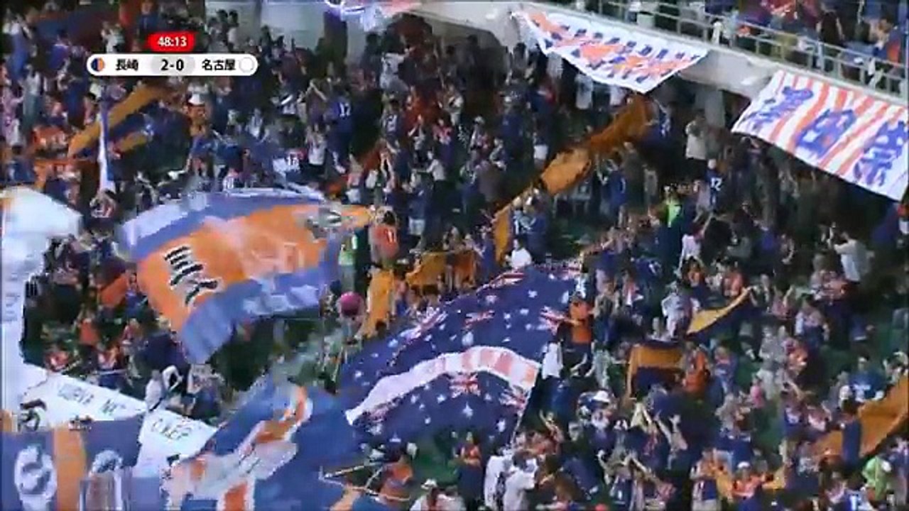 V-Varen Nagasaki 2:0 Nagoya (Japan. J League. 12 May 2018)