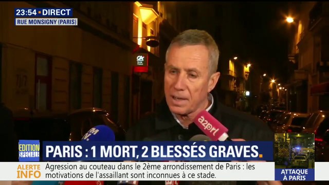 Attaque à Paris: L'individu a crié Allahou akbar. La section antiterroriste a été saisie , indique le procureur Molins