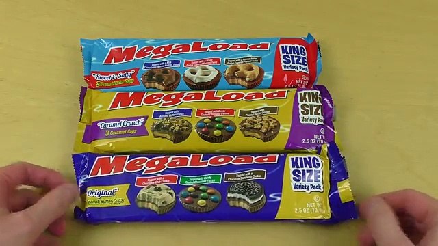 MegaLoad Advanced Peanut Butter Cups - King Size Variety Packs