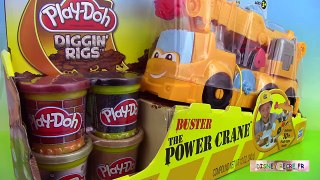 Pâte à modeler Super Camion Grue Electronique ♥ Play Doh Buster the Power Crane