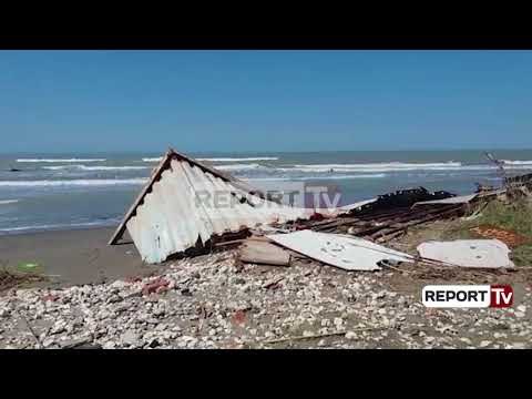 Report TV - Fier, plazhi i Semanit mbulohet nga mbetjet