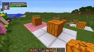 Minecraft: PUMPKIN CARVING CHALLENGE (EPIC CREATIONS!) Mod Showcase
