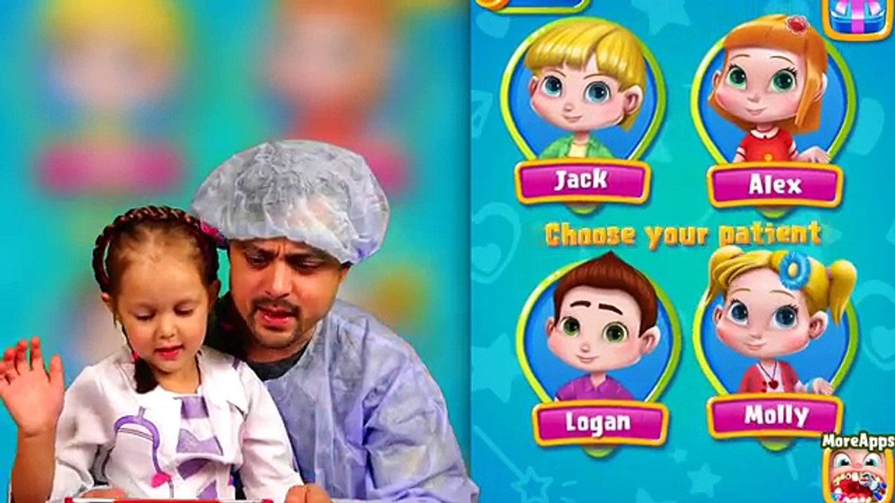ДОКТОР ПЛЮШЕВА играет в УХОГОРЛОНОС Say AHHHH Doctor Лечим Малышей Doc McStuffins Летсплей iPad