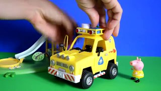 New Fireman Sam Episode Peppa Pig Breakdown At the Park Daddy PIg New