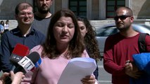 Romët, protestë para Kryeministrisë: Gjuha jonë në shkolla - Top Channel Albania - News - Lajme