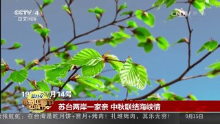 [2016传奇中国节·中秋]苏台两岸一家亲 中秋联结海峡情 | CCTV-4