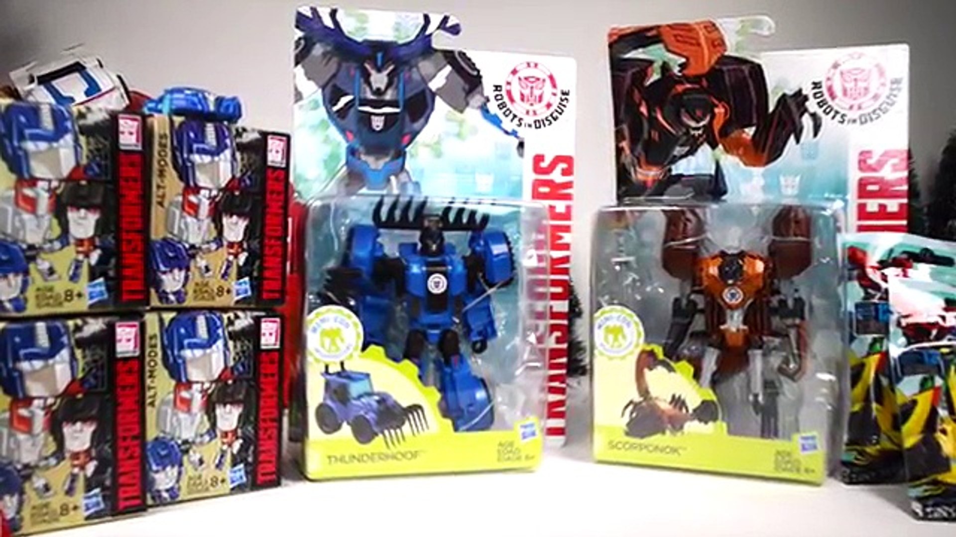 Transformers Robots in Disguise Thunderhoof, Scorponok Robots, Surpise  Blind Boxes and Bags - video Dailymotion