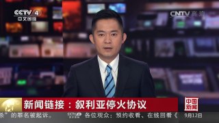 [中国新闻]新闻链接：叙利亚停火协议 | CCTV-4