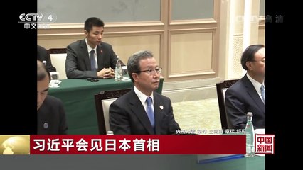 [中国新闻]习近平会见日本首相 | CCTV-4