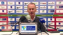 Réaction de Jean-Luc Vasseur et Jean-Marc Furlan après Berrichonne de Châteauroux - Stade Brestois 29