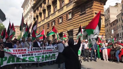 İtalya'da Nekbe protesto edildi - ROMA