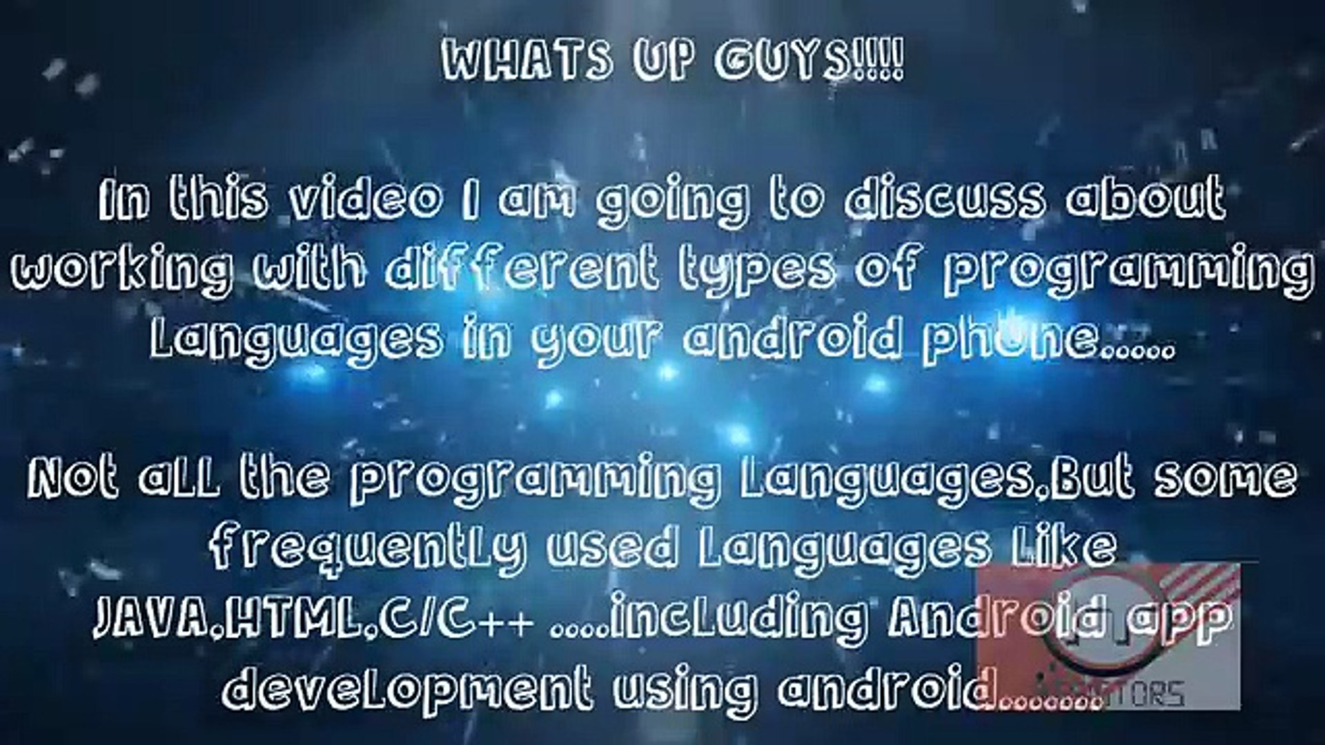 Programming With Android(C/C++,JAVA,HTML)