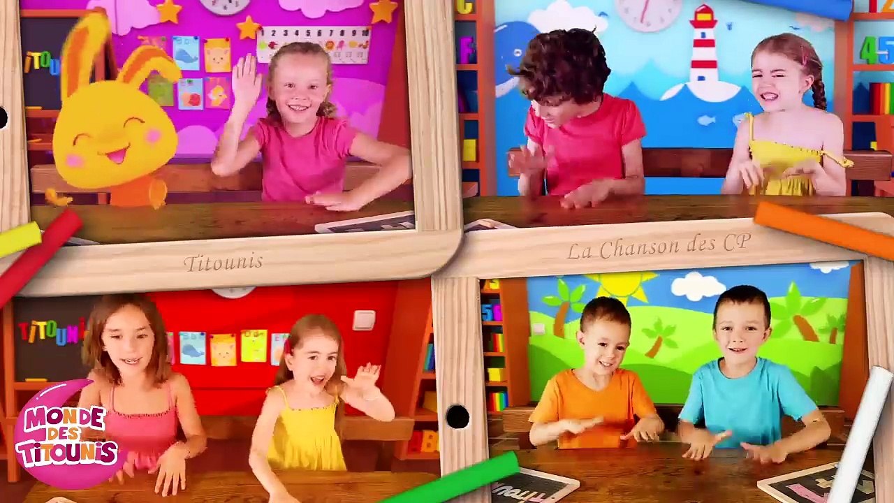 La chanson de l'école - Je suis au CP - Danse des Titounis