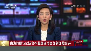 [中国新闻]南海问题与区域合作发展研讨会在新加坡召开 与会专家： | CCTV-4