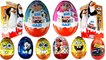 20 Surprise eggs Disney Pixar Cars2 Mickey Mouse Hello Kitty MAXI Batman Penguins Of Madagascar